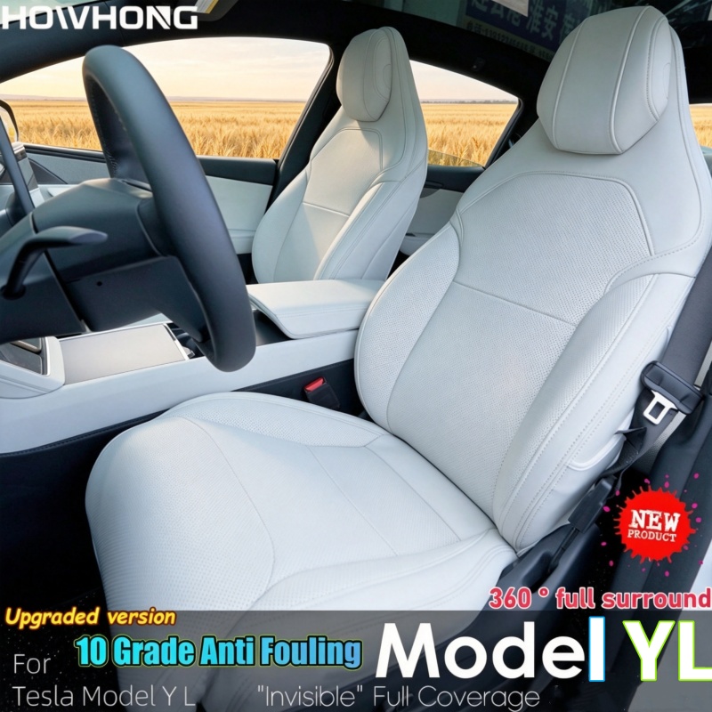 Interior Design Mockup - Sarung Jok Mobil Tesla Model YL