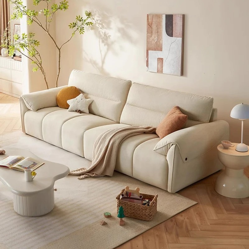 Interior Design White And Wood - Sofa Ruang Tamu Desain Interior Fashion,