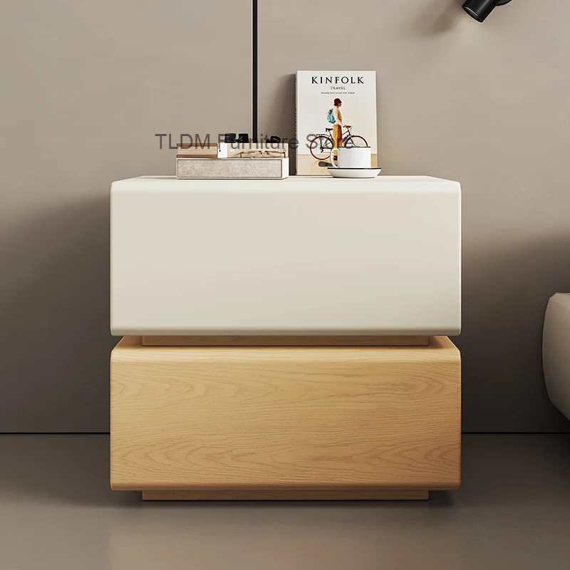 Meja Samping Tempat Tidur Mode - Interior Design White And Wood ulasan dan harga