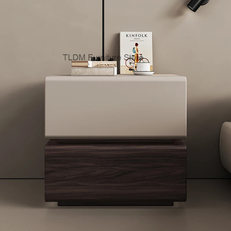 Meja Samping Tempat Tidur Mode - Interior Design White And Wood ulasan dan harga