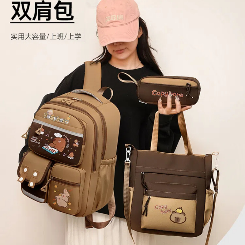 Tas Ransel Sekolah Capybara un - Interior Design Handbook ulasan dan harga