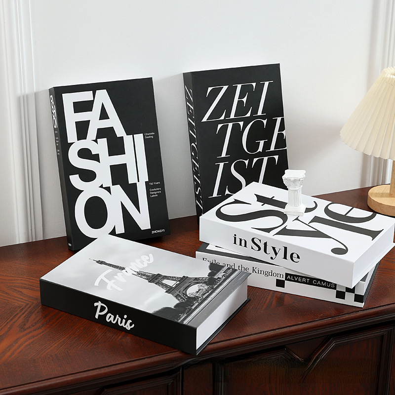 Buku palsu mode baru untuk dek - Interior Design Book ulasan dan harga