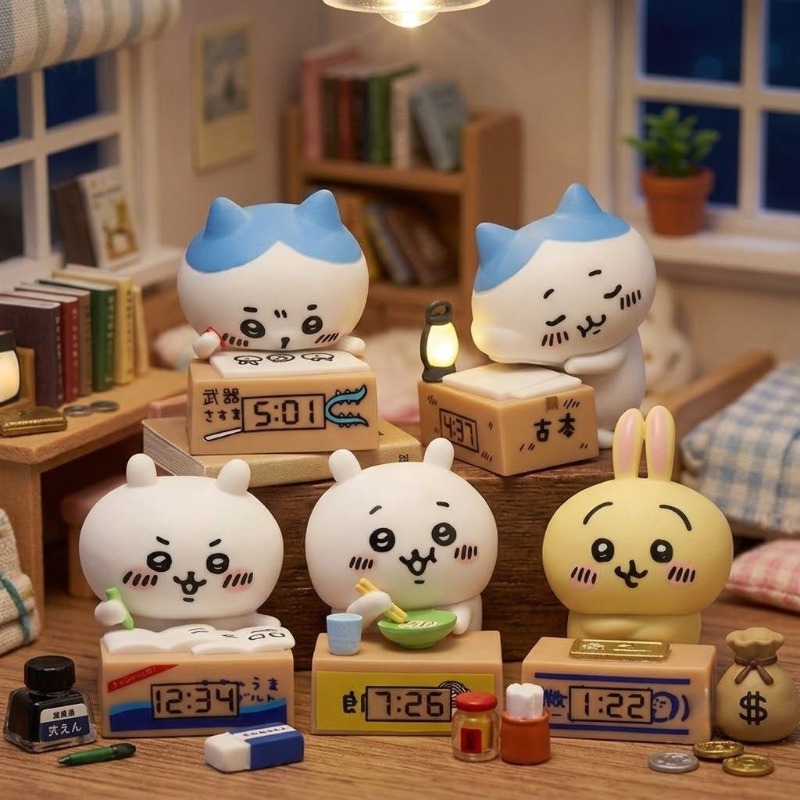 Hachiware Usagi Kartun Jam Ala - Interior Design Mockup ulasan dan harga